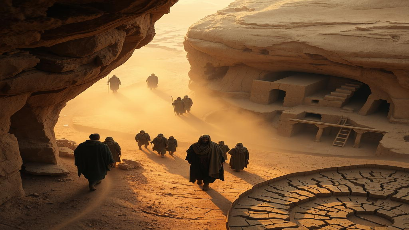 Imagine the moment a whole civilization vanishes without warning