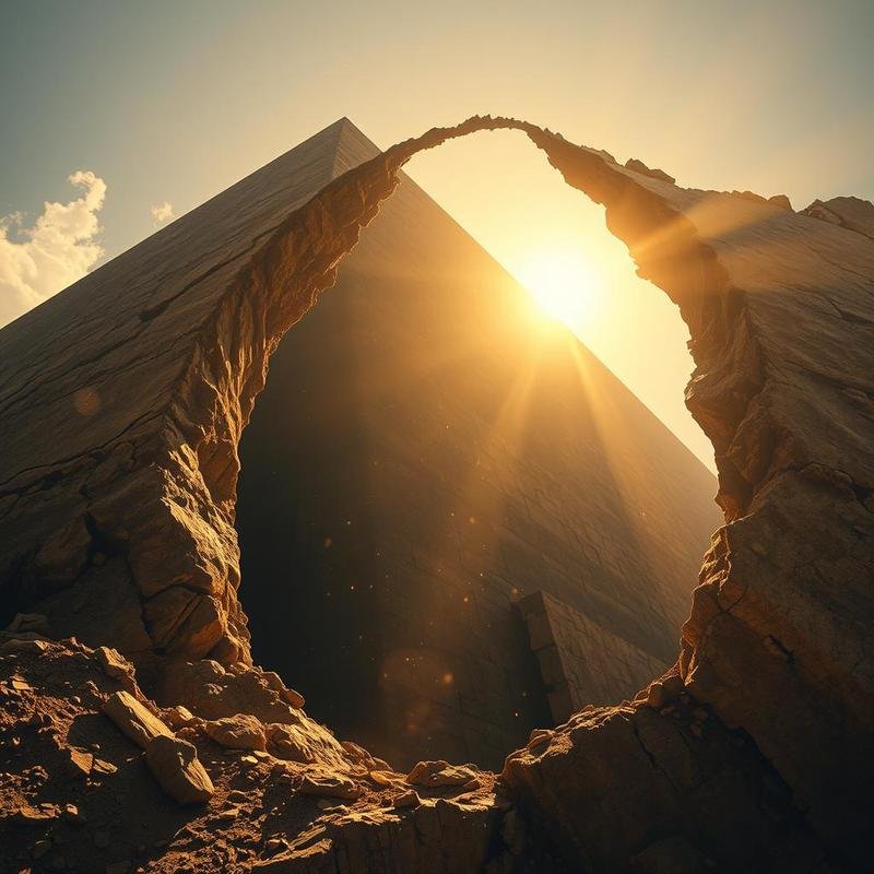 Uncovering Hidden Chambers within the Pyramids of Egypt: Recent Archaeological Discoveries. - Image 1