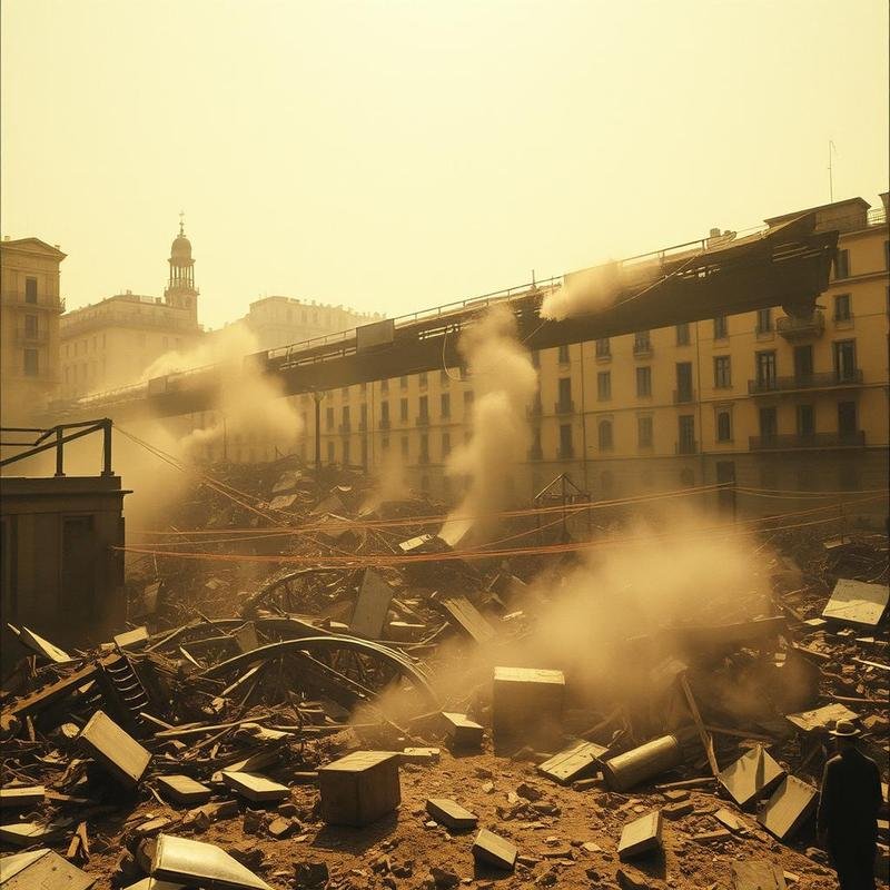 The collapse of the Morandi Bridge: A catastrophic event. - Image 1