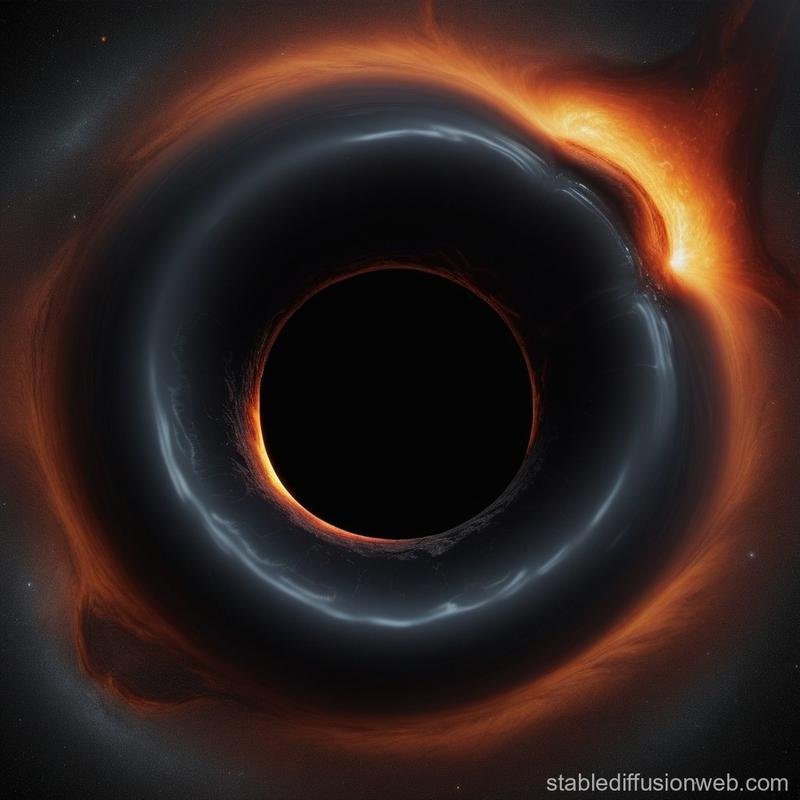 First image of a black hole: A groundbreaking revelation in our understanding of the universe. - Image 1