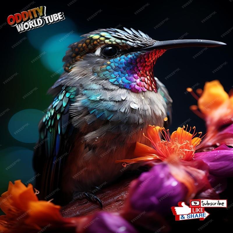 Hummingbird Biology: Unveiling the Secrets of the Smallest and Fastest Birds. Astonishing Facts. - Image 1