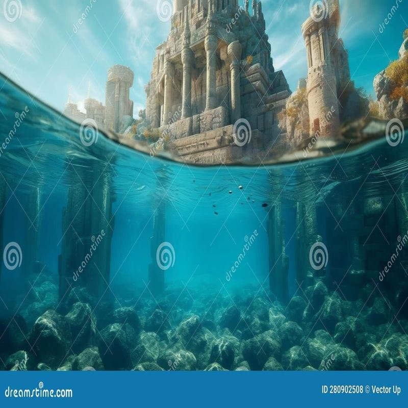 Remarkable discovery: Evidence suggests a massive pyramidal structure submerged in the Atlantic Ocean. - Image 3