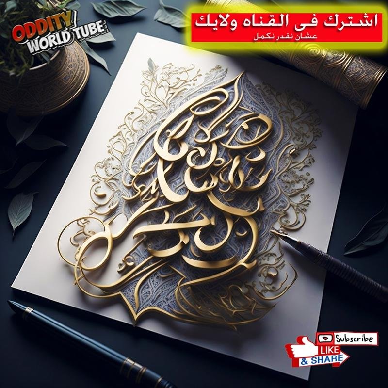 Arabic Calligraphy: Exploring its Aesthetics, History, and Nuances. - Image 1