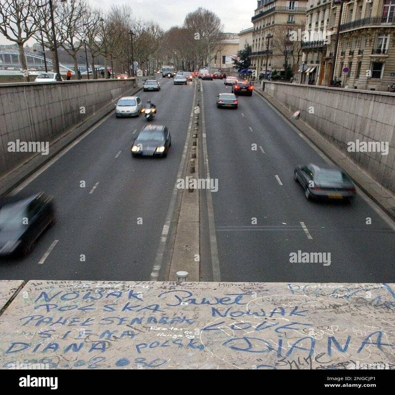 The Death of Diana, Princess of Wales: Unresolved Questions Persist. Pont de l'Alma. - Image 1