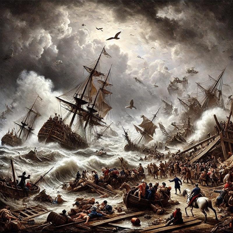 The Great Storm of 1703: A Devastating Event in English History - Image 1