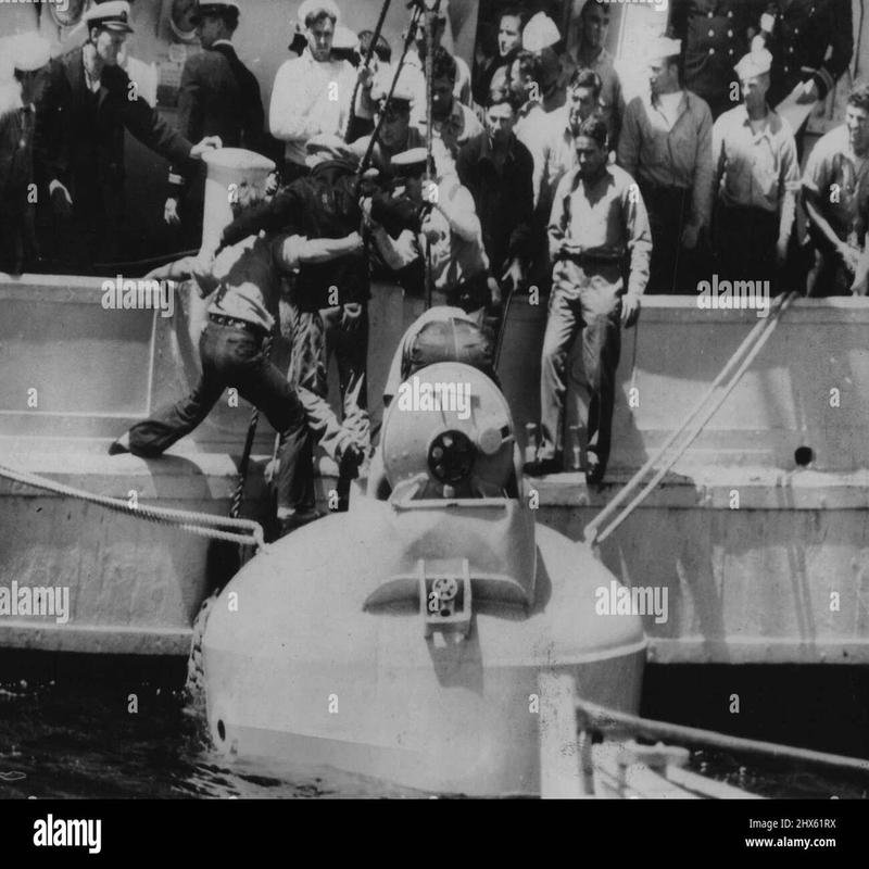 The 1939 sinking of the USS Squalus submarine in US waters during a diving test. - Image 2