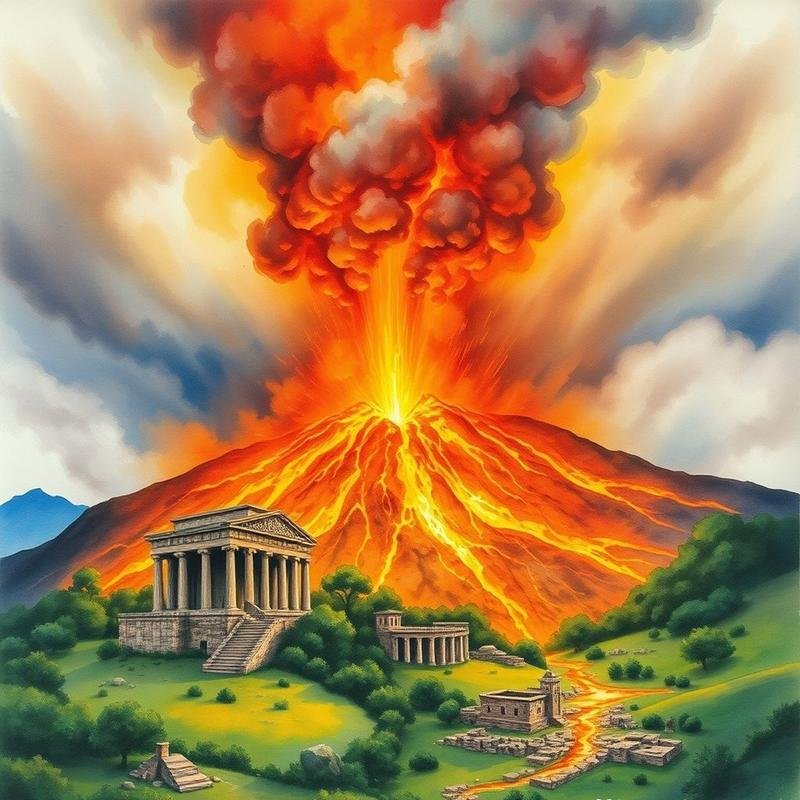 Volcanoes: A Potential Catalyst for Preservation? Historical Evidence Explored. - Image 1