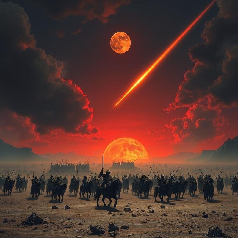 What is the correlation between celestial events and the extinction of civilizations? - Image 1
