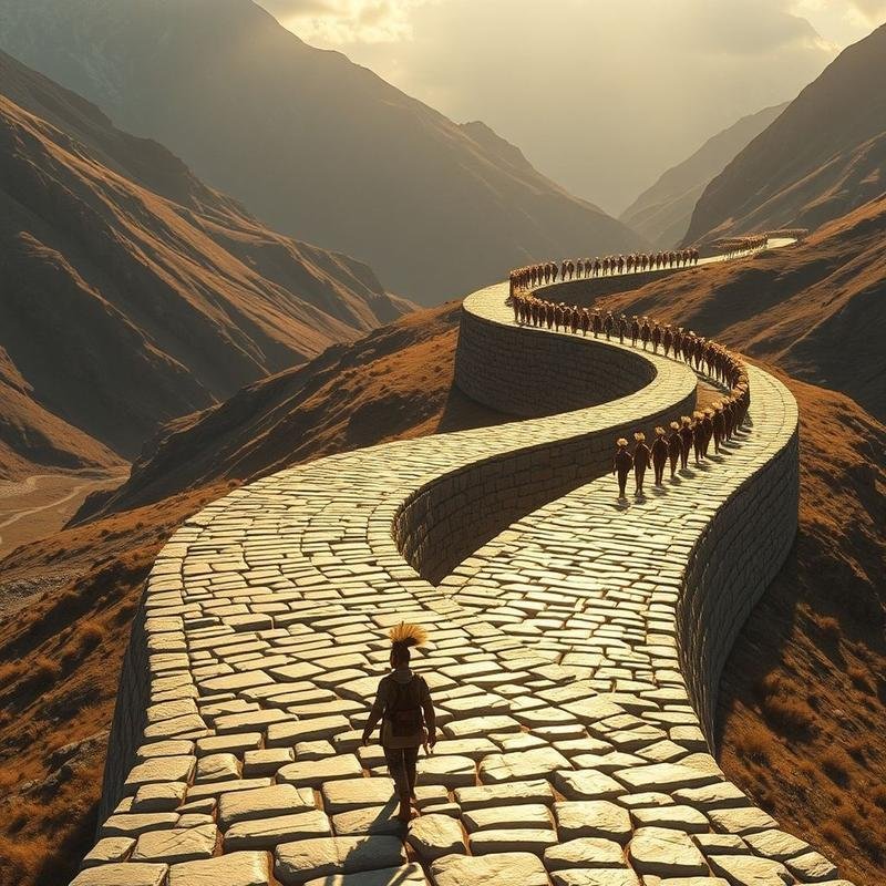 The Inca Empire: What construction and organizational methods did they employ in the absence of the wheel? - Image 3