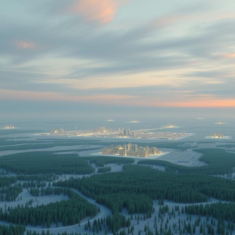 Siberia: Unveiling Hidden Cities Under the Ice? #Shorts - Image 2