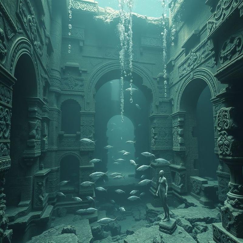 Atlantis: Examining the Evidence for a Lost Civilization. 🌊 Sunken City Discoveries and Their Implications. 🤔 #shorts - Image 2