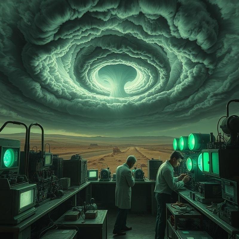 Climate modification technology as a strategic alternative to nuclear weaponry? Hypothetically, what would be the implications if the Manhattan Project had focused on this objective? #shorts - Image 3