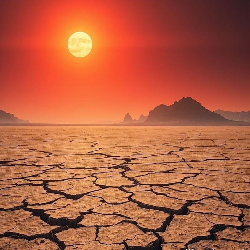 A scientific simulation models the catastrophic consequences of a potential Mars-Earth collision. - Image 1