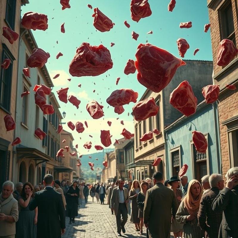 Unusual Objects Reported to Have Fallen From the Sky: A Range From Meatballs to Currency. - Image 1