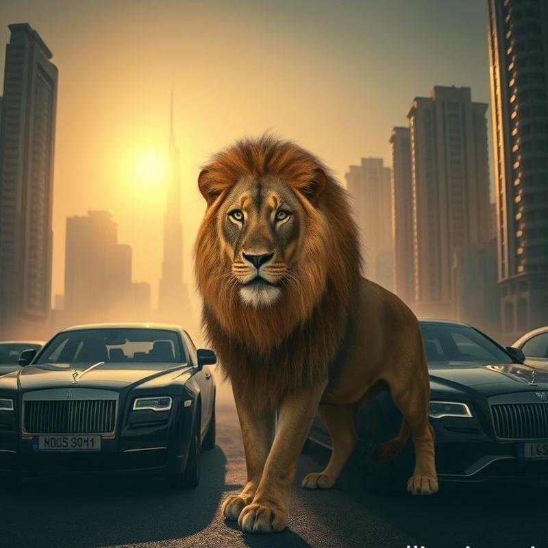 Exotic Pet Ownership: Acquisition of Lions and Tigers by Affluent Individuals - A Concerning Trend Observed in the Gulf Region. - Image 1