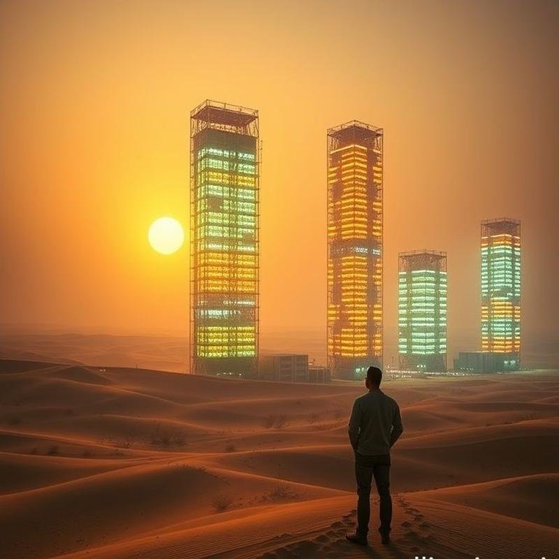 Sahara Desert Transformation: Vertical Farming Revolutionizes Arid Landscapes - Image 1