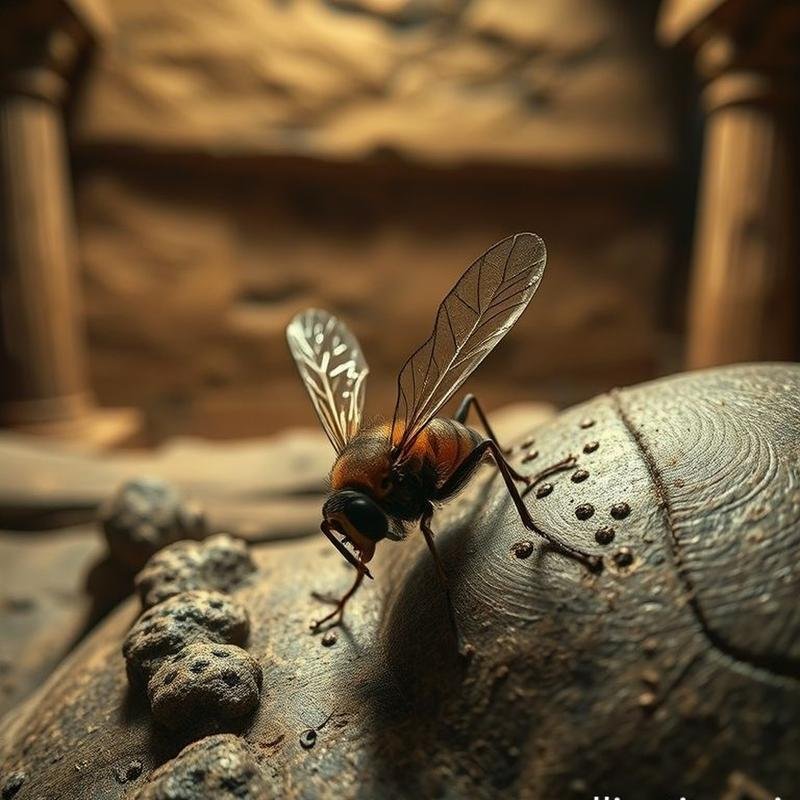 Insect infestations offer insights into the decline of ancient civilizations. - Image 1
