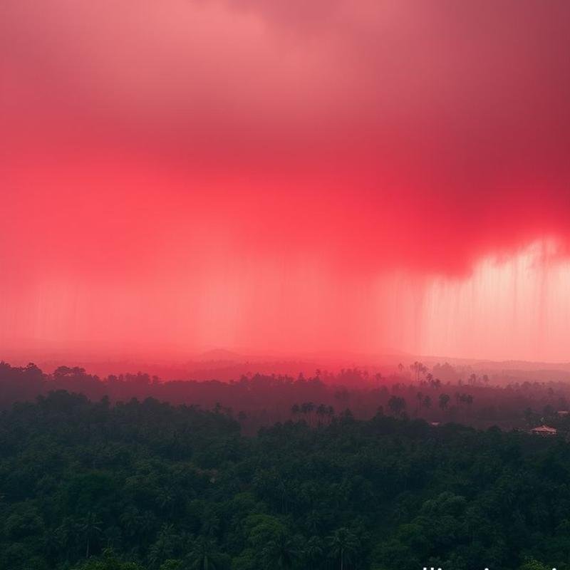 The Kerala Red Rain Phenomenon: An Examination of the 2001 Anomaly and Extraterrestrial Cell Hypothesis. - Image 1