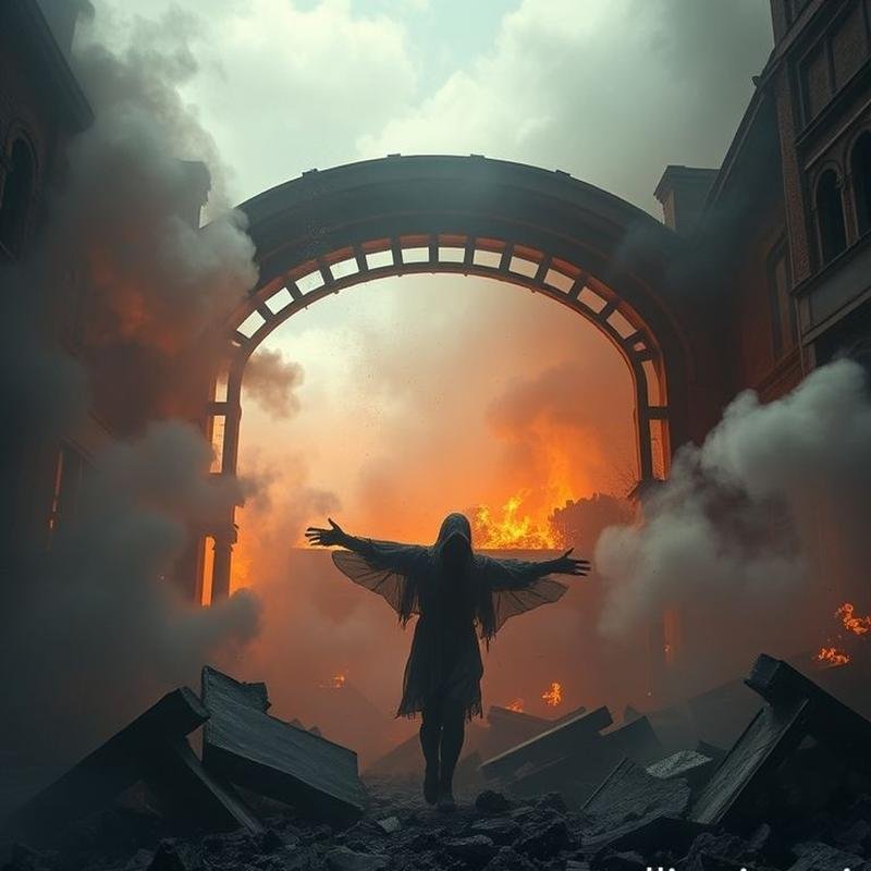 The Grey Man: A spectral figure in London folklore, traditionally regarded as an omen of misfortune. - Image 2